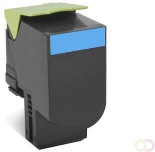 LEXMARK 702HCE tonercartridge cyaan 3.000 pagina s 1-pack