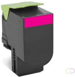 LEXMARK 802SME tonercartridge magenta standard capacity 2.000 pagina's 1-pack corporate