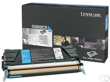 LEXMARK C530 tonercartridge cyaan standard capacity 1.500 pagina's 1-pack