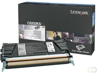 LEXMARK C530 tonercartridge zwart standard capacity 1.500 pagina's 1-pack