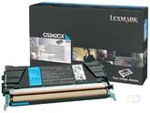 LEXMARK C534 tonercartridge cyaan extra high capacity 7.000 pagina's 1-pack