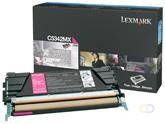 LEXMARK C534 tonercartridge magenta extra high capacity 7.000 pagina's 1-pack