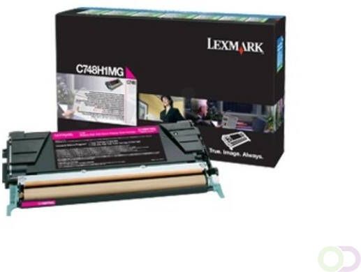 LEXMARK C748 tonercartridge magenta standard capacity 10.000 pagina s 1-pack Corp.cart.