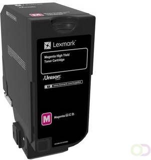 LEXMARK CS725 High capacity toner cartridge Magenta 12K