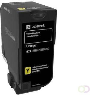 LEXMARK CS725 High Capacity Toner Cartridge Yellow 12K