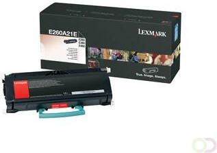 LEXMARK E260 E360 E460 tonercartridge zwart standard capacity 3.500 paginas 1-pack return program