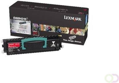 LEXMARK E450 tonercartridge zwart standard capacity 11.000 pagina's 1-pack