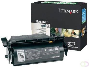 LEXMARK T62X label tonercartridge zwart standard capacity 30.000 pagina's 1-pack return program