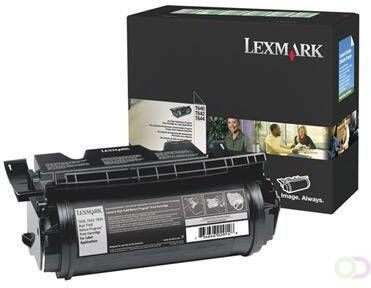 LEXMARK T64X tonercartridge zwart high capacity 21.000 pagina's 1-pack black corporate label cartridge