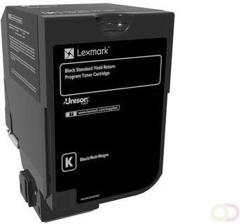 Lexmark Return Program toner CS72x 7.000 pagina's OEM 74C2SK0 zwart