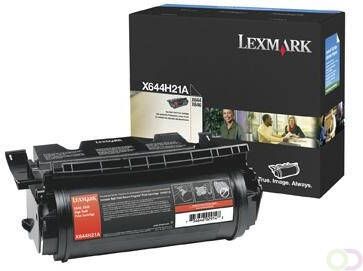 LEXMARK X644e X646dte tonercartridge zwart high yield 21.000 pagina's 1-pack