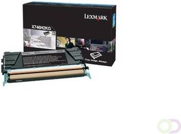 LEXMARK X746 X748 tonercartridge zwart high capacity 12.000 pagina's 1-pack