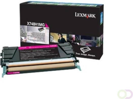 LEXMARK X748 tonercartridge magenta standard capacity 10.000 pagina s 1-pack corporate