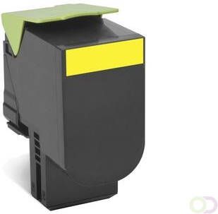 LEXMARK XC2132 tonercartridge geel standard capacity 3.000 pagina's 1-pack