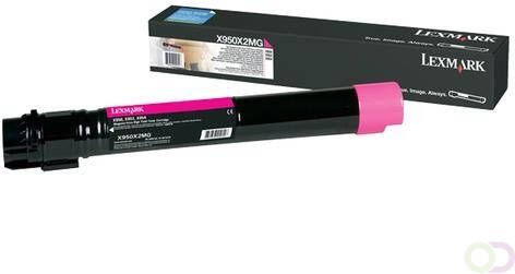 LEXMARK XS955de toner magenta 22.000 paginas Return Programme