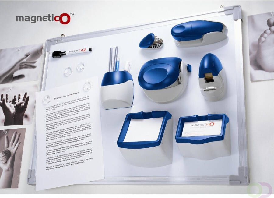 Magnetico Complete Set 10-delig blauw grijs