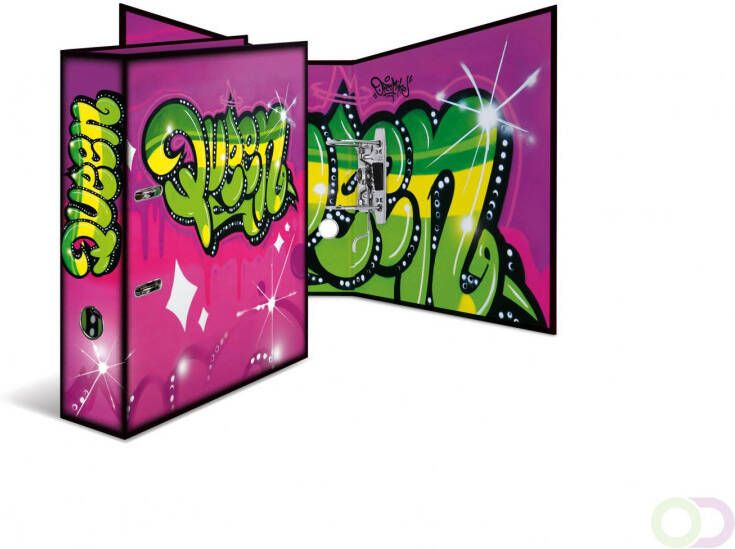 Motief ordner A4 graffiti queen