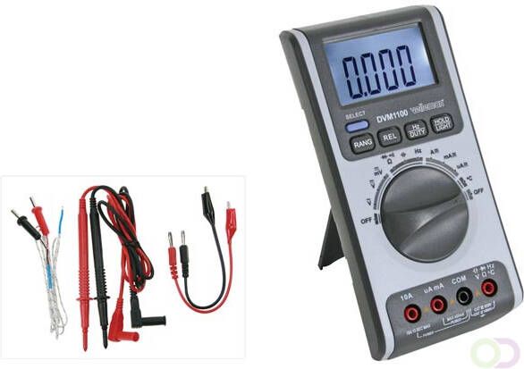 MULTIMETER MET AUTOMATISCHE + MANUELE BEREIKINSTELLING 4 000 COUNTS