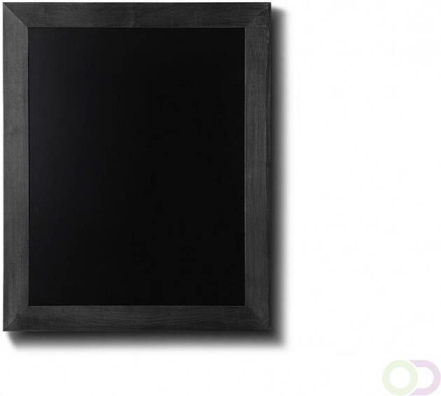 Natura Krijtbord Wandmontage Zwart 40 x 50 cm