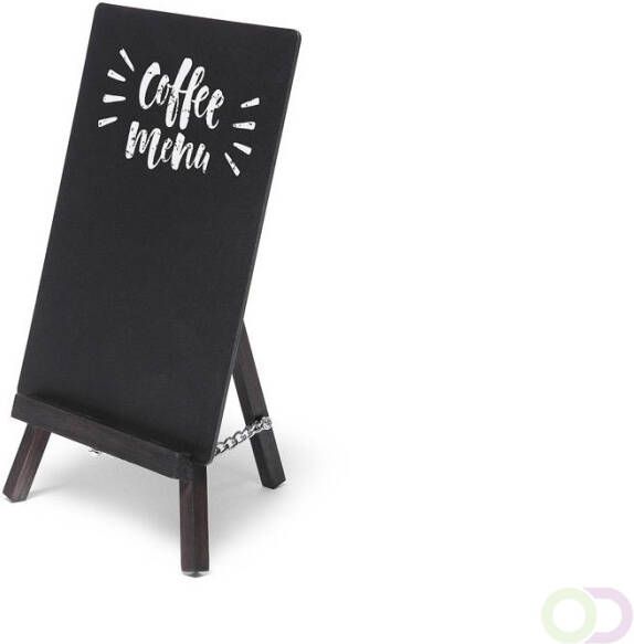 Natura Tafelkrijtbord Mini-Ezel Zwart