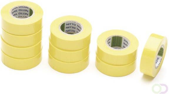 NITTO ISOLATIETAPE GEEL 19mm x 10m