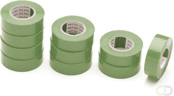 NITTO ISOLATIETAPE GROEN 19mm x 10m