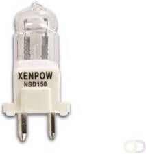 ONTLADINGSLAMP 150W 90V HTI GY9.5 6500K 750h BOOGVORMIG