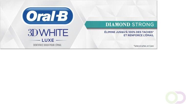 Oral B 3D White Luxe Diamond Strong Tandpasta 75 ml