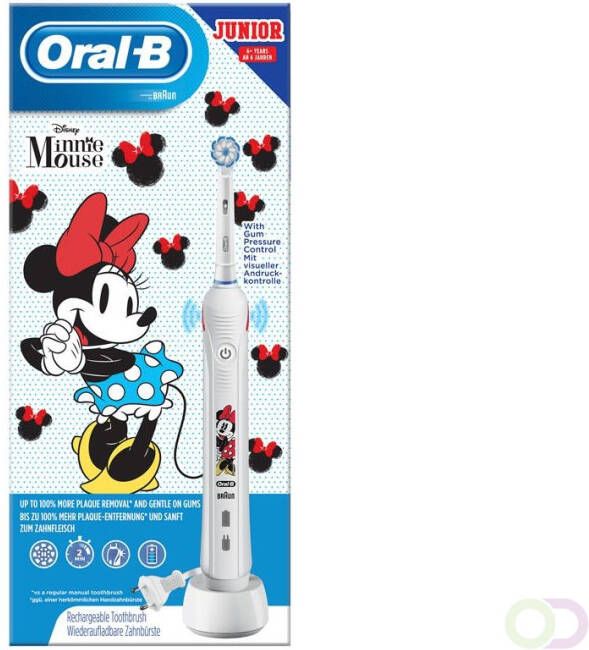 Oral B Junior Elektrische Tandenborstel Minnie Powered By Braun