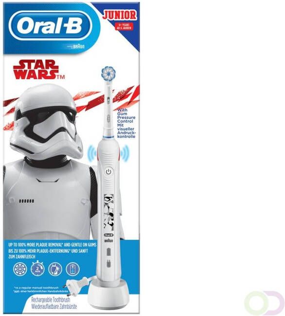 Oral B Junior Elektrische Tandenborstel Star Wars Powered By Braun