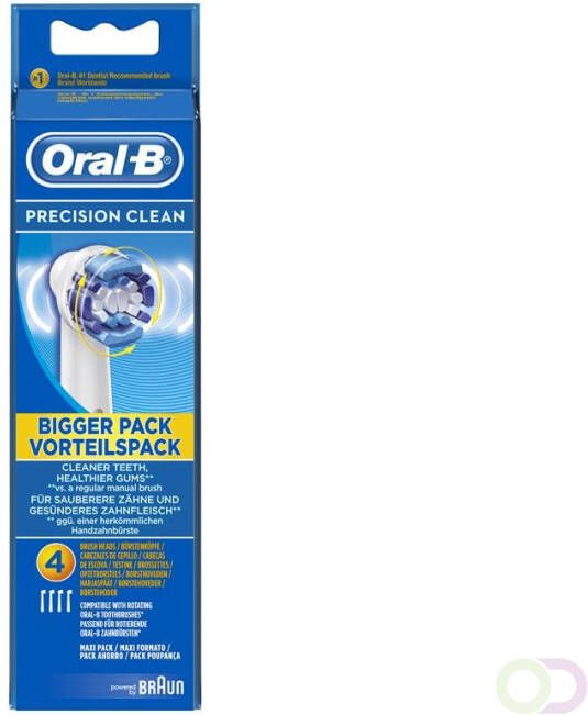 Oral B Precision Clean Opzetborstels x4