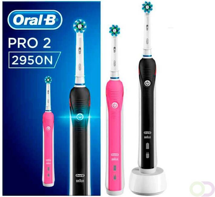 Oral B PRO 2 2950N CrossAction Elektrische Tandenborstel x2