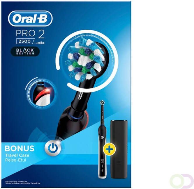 Oral B Pro 750 Black Elektrische Tandenborstel Powered By Braun