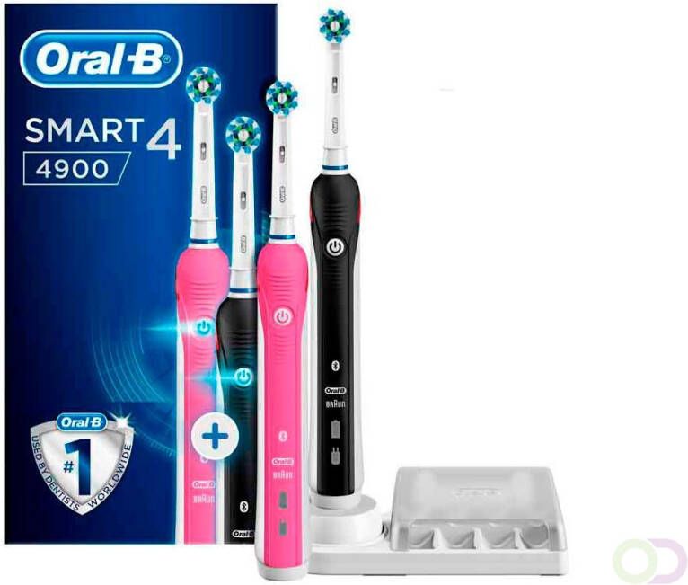 Oral-B Smart 4 4900 Elektrische Tandenborstel Powered by Braun x2