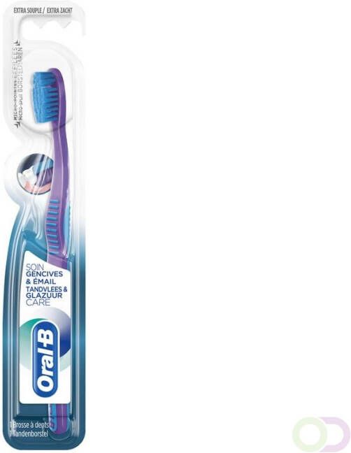 Oral B Tandvlees &amp Glazuur Care Manuele Tandenborstel Extra Zacht 1