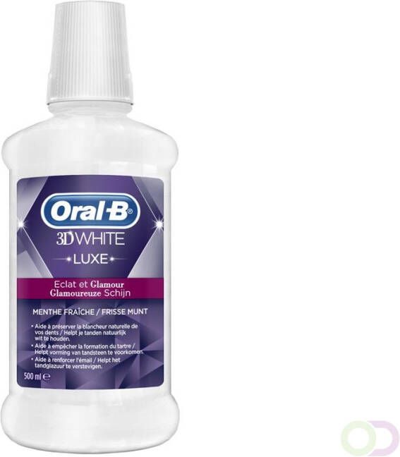 OralB 3D White Luxe mondwater