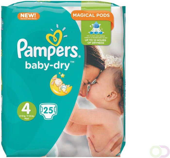 Pampers Baby Dry Jumbo Plus Pack Maxi Plus S4+ 1X76