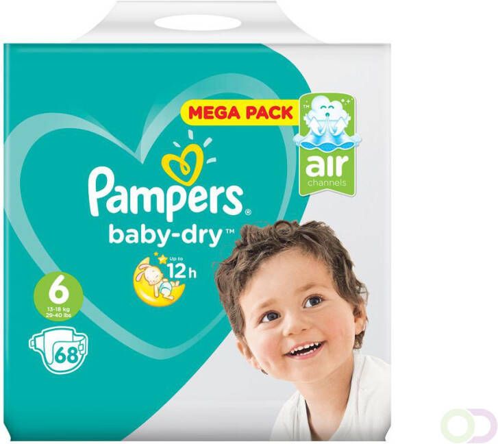 Pampers Baby-Dry Pants S4 82 Luierbroekjes Luchtdoorlatende Banen