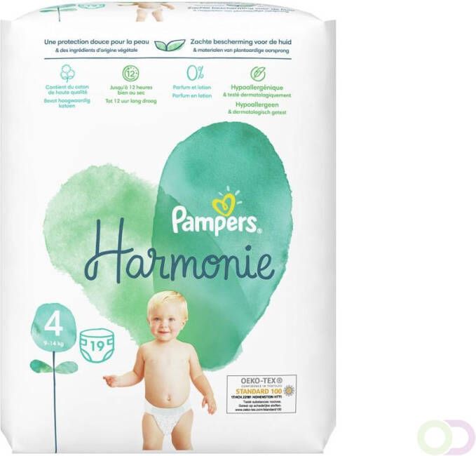 Pampers Harmonie 19 Luiers 9kg-14kg