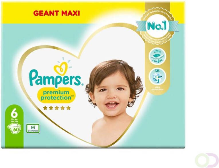 Pampers Premium Protection Luiers x60 13kg