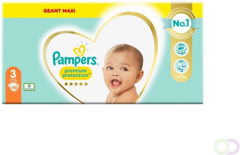 Pampers Premium Protection Luiers x96 6 10kg