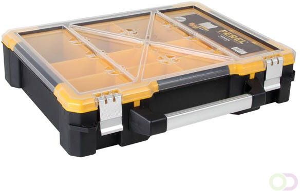 Velleman Plastic Opbergkoffer met Verwijderbare Bakjes 490 x 420 x 115 mm 23 L