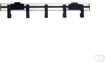 V-Part Pro-line Wandgarderobe 5 haken