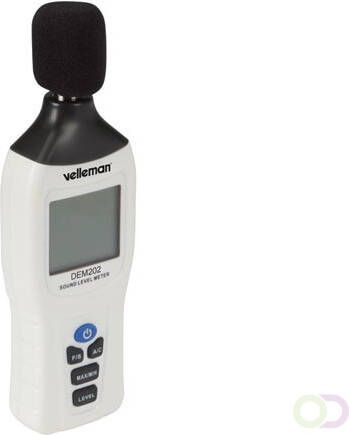 Velleman PROFESSIONELE GELUIDSNIVEAUMETER MET DATALOGGER