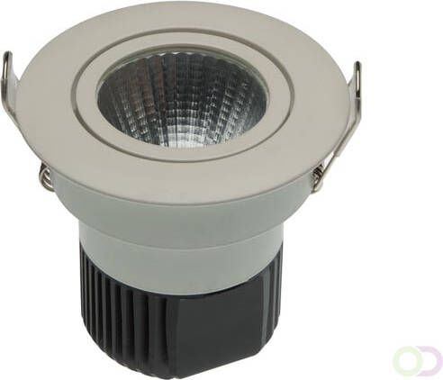 PROFESSIONELE PLAFONDLAMP COB LED 4.4 W ROND WITTE BEHUIZING