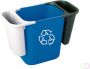 Rubbermaid Papierbak recycling medium 26L blauw - Thumbnail 1