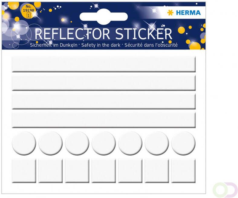 Reflector sticker neutrale