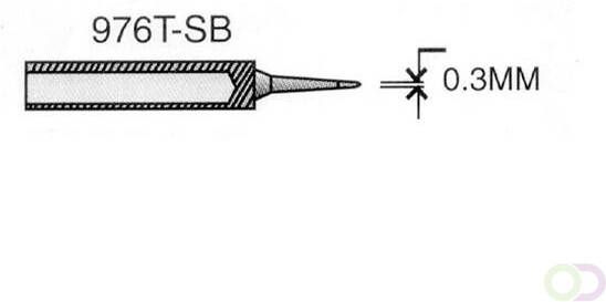 RESERVEPUNT VOOR DE VTSSC50 0.3mm punt(976T SB )