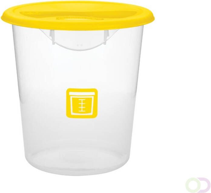 Ronde voedselcontainer 7 6 ltr Gebakken Vlees Rubbermaid