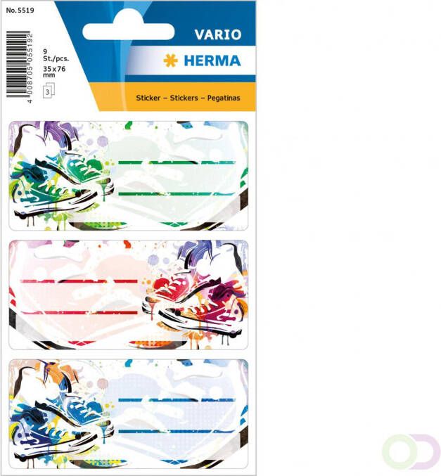 Herma Schooletiketten chucks